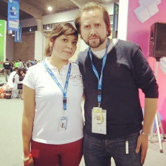 Con Sorlak en Campus Party.