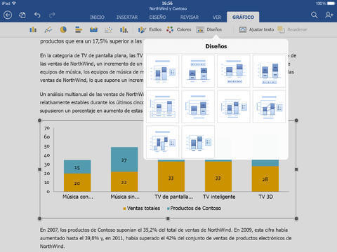 office excel for ipad