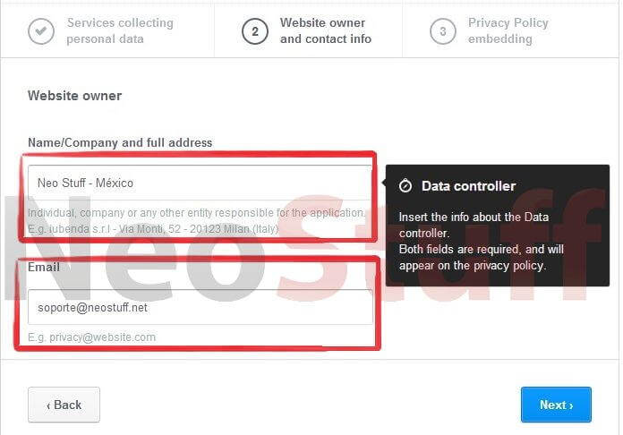 Tutorial instalar iubenda