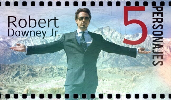 Robert downey jr Downey y sus personajes