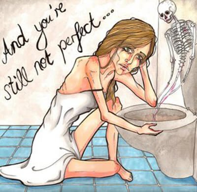 Bulimia Cartoon