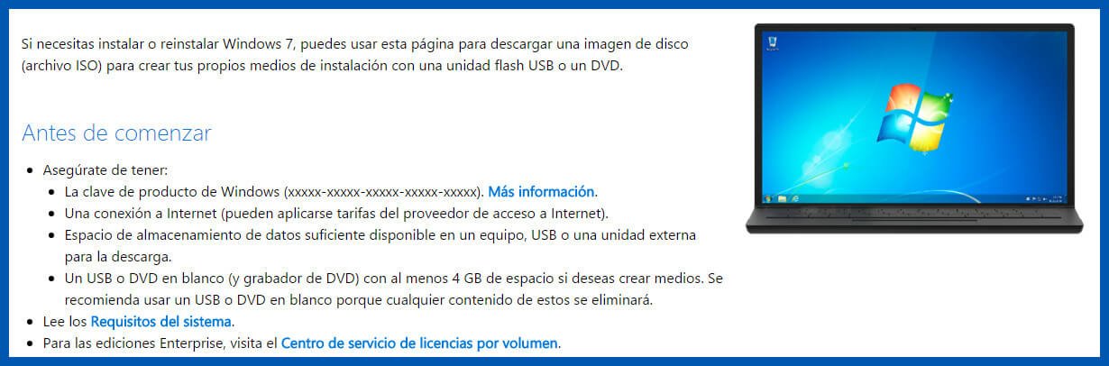 descargar windows 7 home premium 64 bits español iso