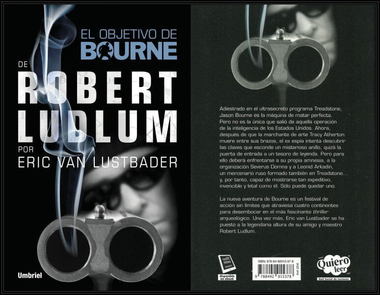 El Objetivo de Bourne Portada y Contraportada