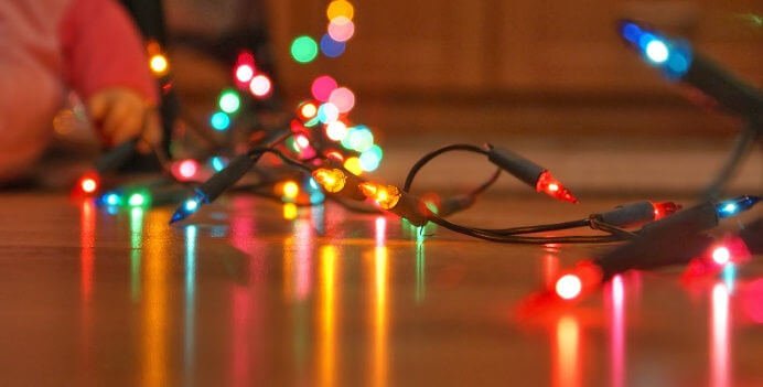revisar que funcionen tus luces navideñas para navidad
