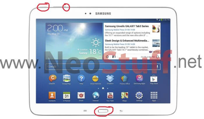 Modo download galaxy tablet