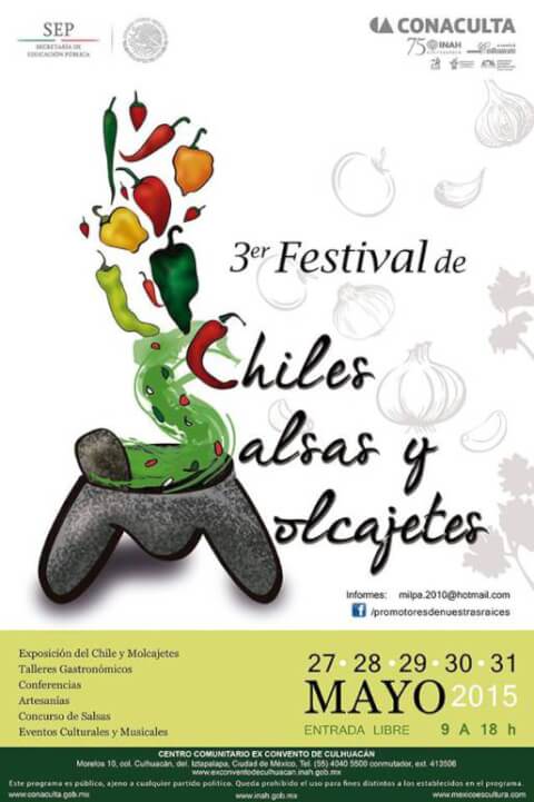 3 Festival del chile, salsas y molcajete