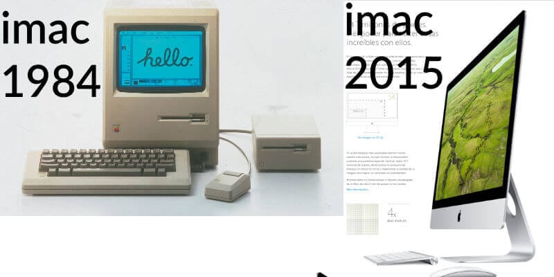 apple imac 1984 a 2015 retina 5k