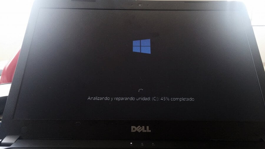 reparando disco windows 10