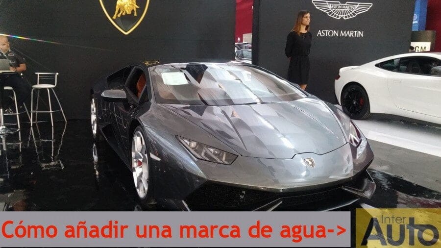 añadir marca de agua watermark en fotos