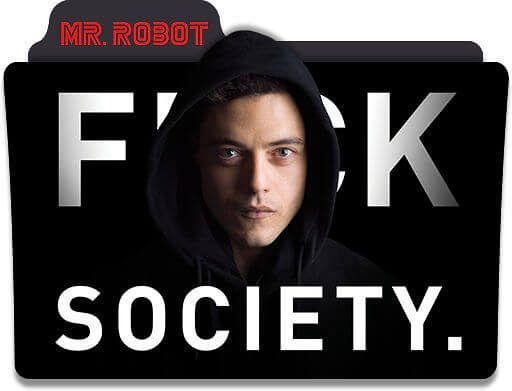 mr robot fuck society