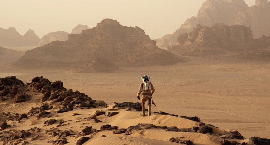 the martian misión rescate Marte reseña análisis