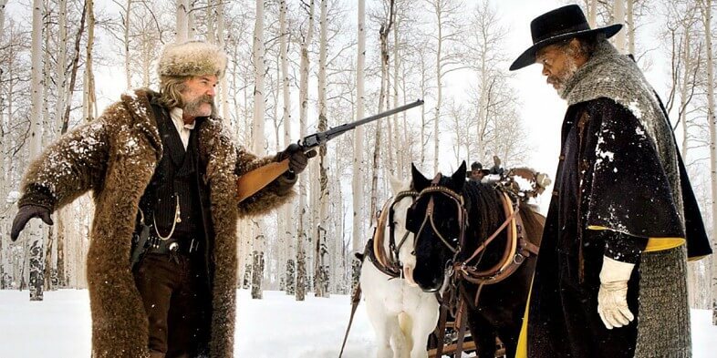 Reseña película hateful-eight-kurt-russell-samuel-l-jackson