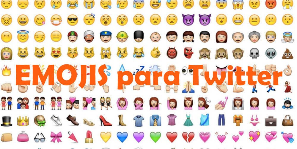 emojis para twitter en computadora