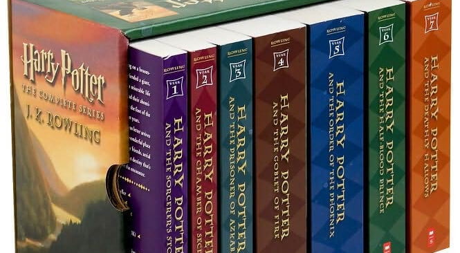 harry potter saga books