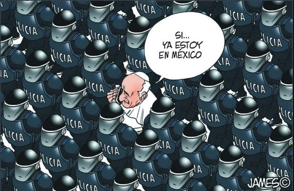 papa bergoglio policias mexico