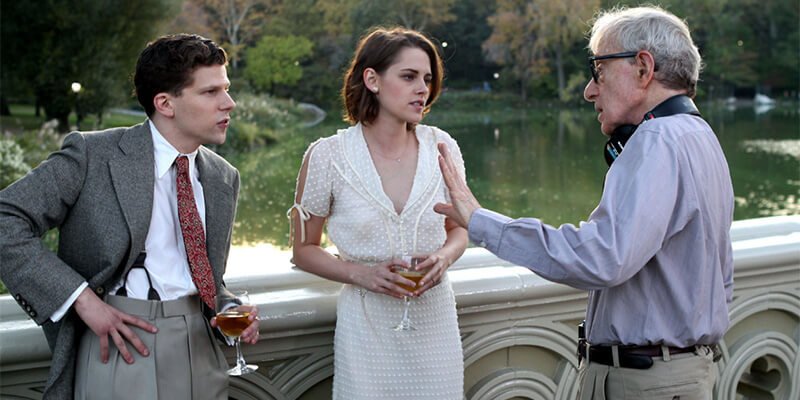 'Cafe Society' Jesse Eisenberg, Kristen Stewart, Woody Allen