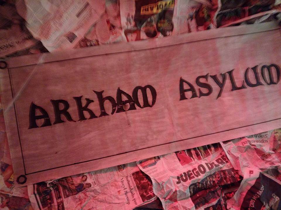 Fiesta de halloween estilo BAtman Arkham Asylum