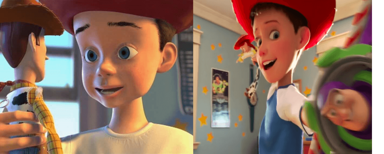 Andy antes y después