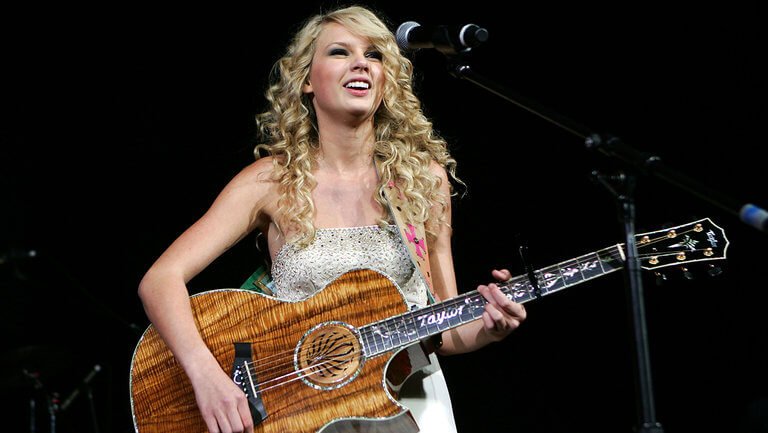Taylor Swift en su primera gira