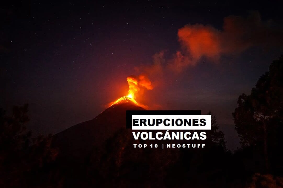 Erupciones volcánicas mas grandes de la historia