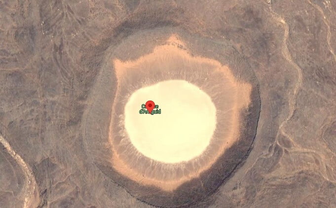 cráteres más grandes del mundo